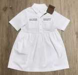 Vestido menina modelo Burberry