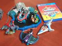 Ps4 ps5 skylanders superchargers starter set plus dodatkowe pojazdy