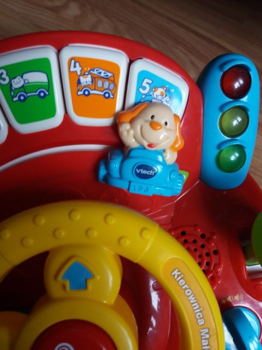 Kierownica małego rajdowca Vtech