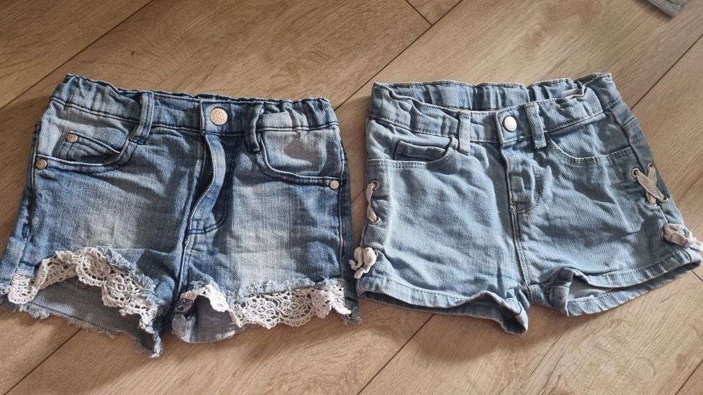 Spodenki jeans Zara 104