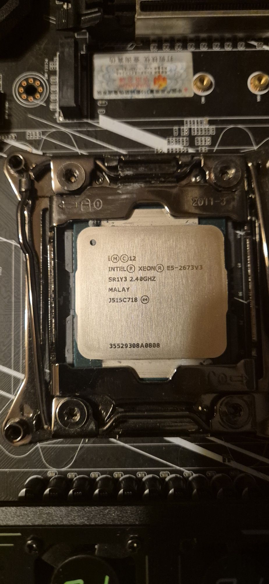 Xeon E5-2673V3 X99 huananzhi F8