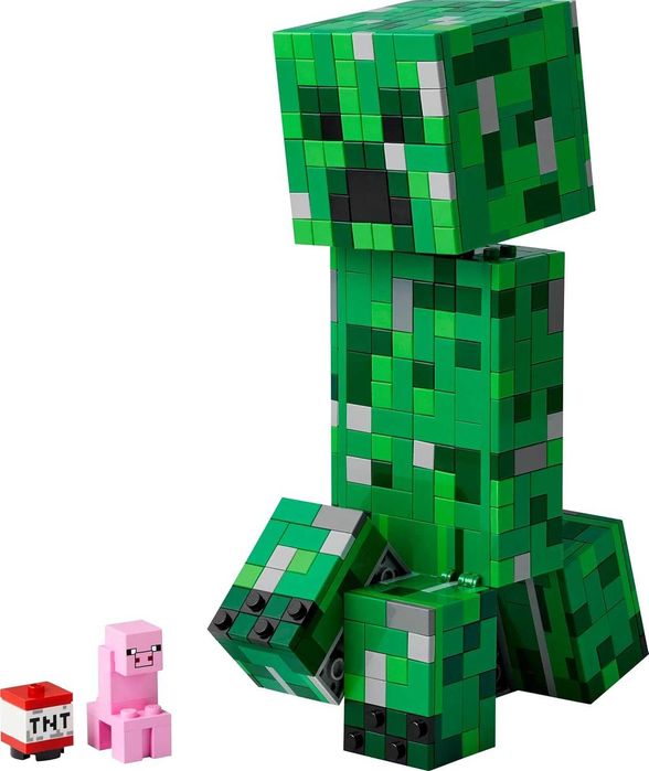 LEGO 21276 Minecraft Creeper, zabawka konstrukcyjna
