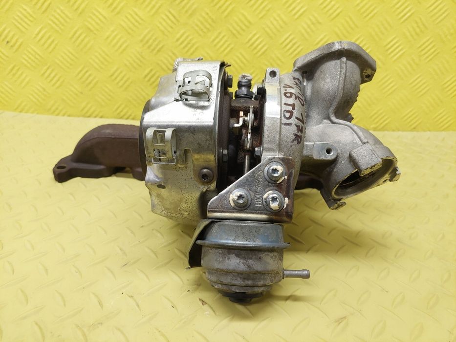 skoda rapid ii 1.6 tdi turbo sprężarka 04l253020c