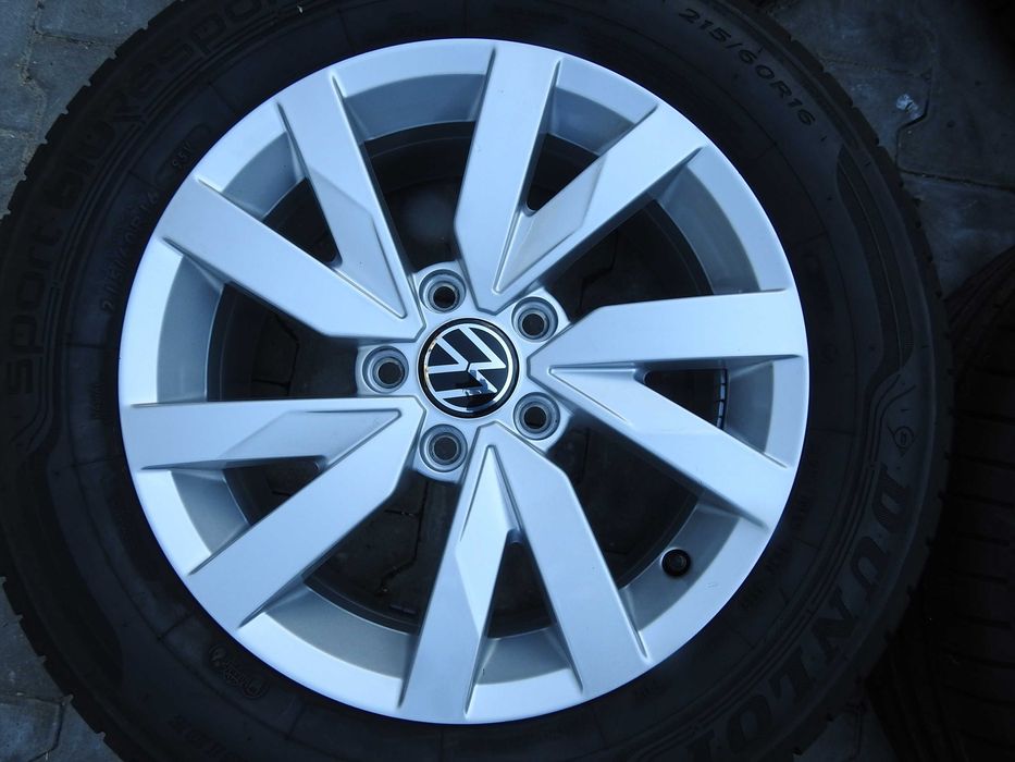 4×Alufelgi VW OE 16'' 6,5J 5x112 ET41 20rok 3G0 Super STAN