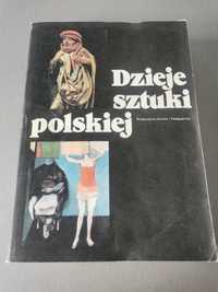 Książka " dzieje sztuki polskiej" Warszawa 1 987
