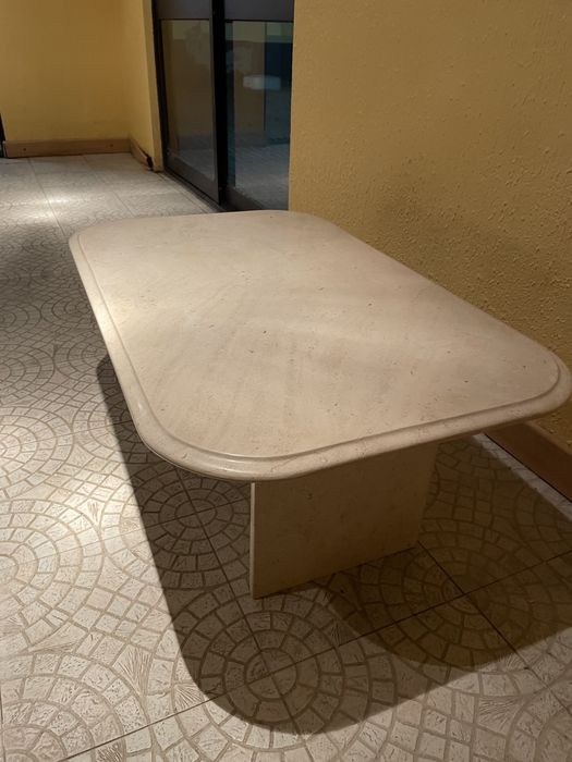 Mesa centro/apoio pedra