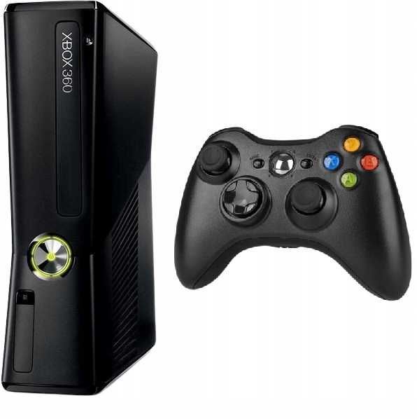 KONSOLA XBOX 360 z grami dla dzieci Lego, Minecraft, zasilacz, pad