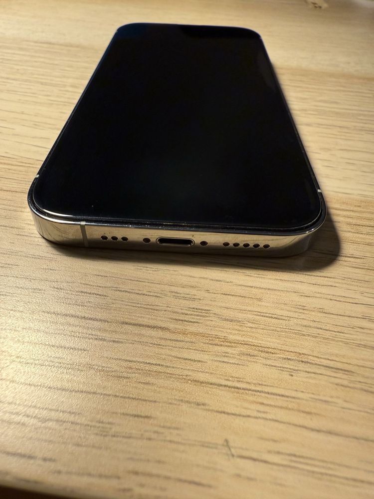 Iphone 14 pro, branco, usado 128gb