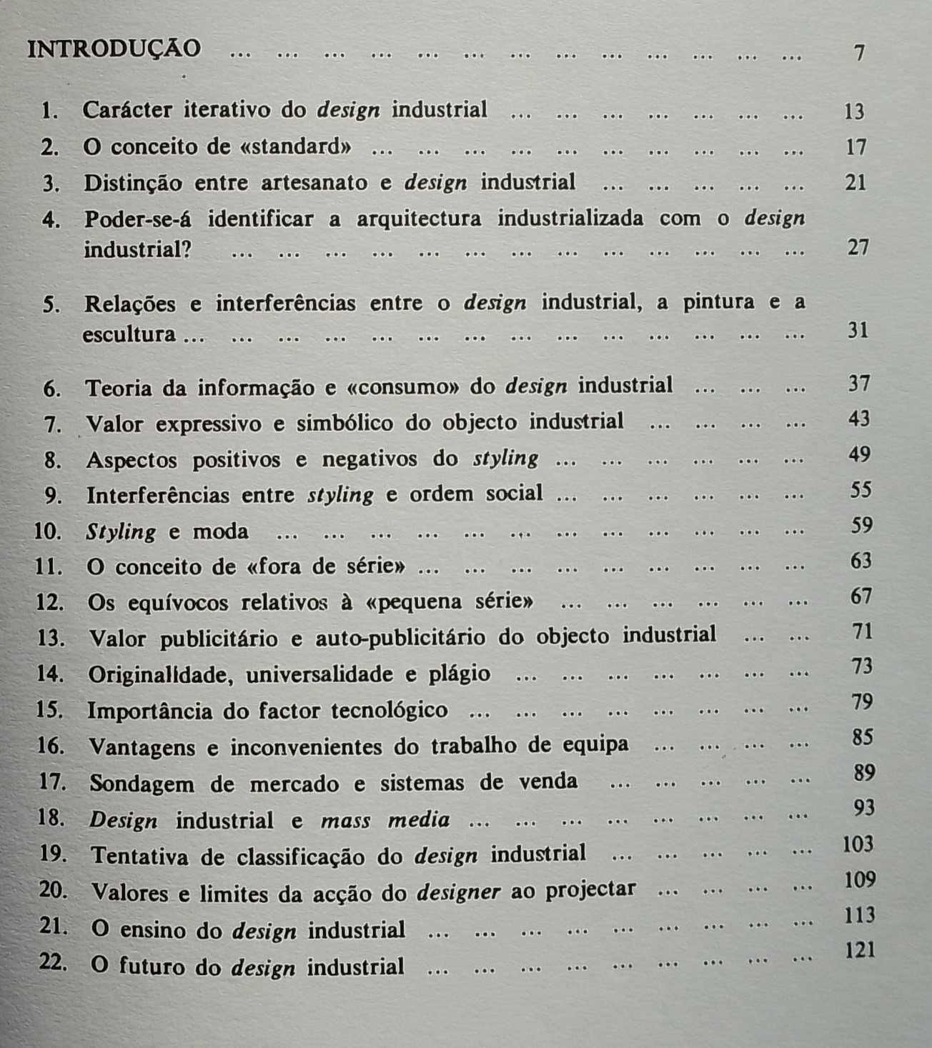 O design industrial e a sua estética