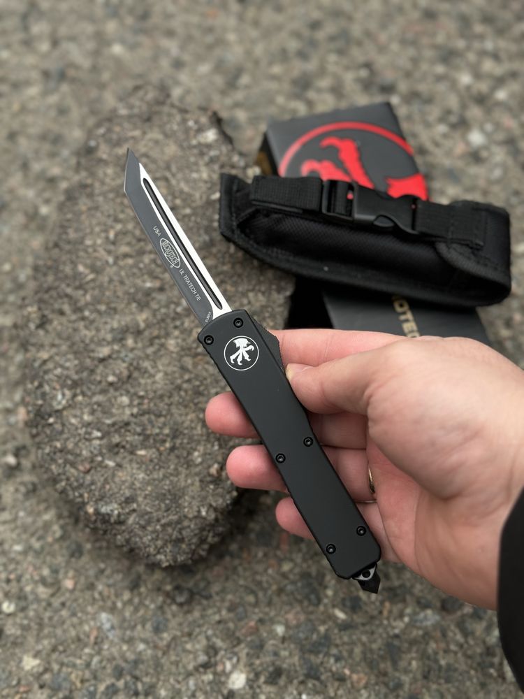 Код 953 Нож фронтальный автоматический выкидной microtech ніж
