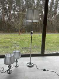 Komplet stylowych lamp stojących 3szt