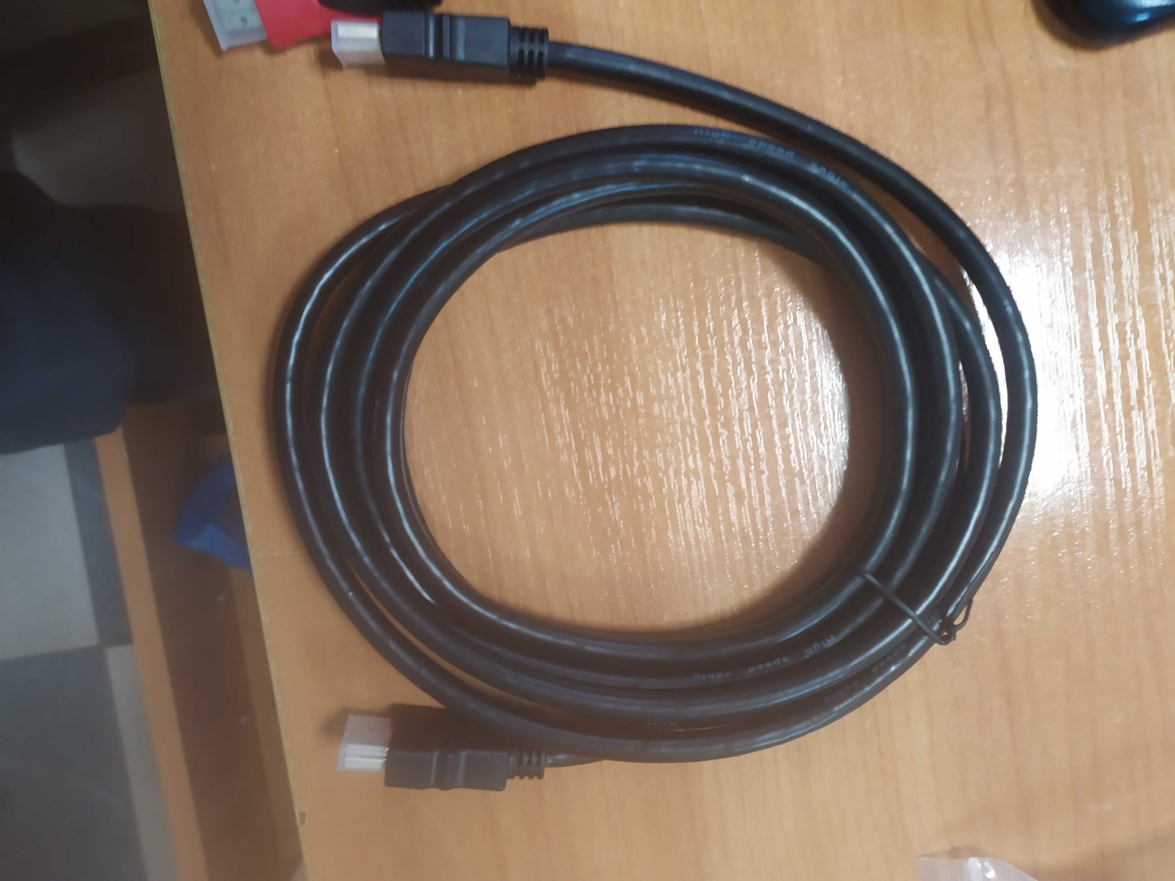 HDMI кабеля 1,5 м. та 3 м. Нові.