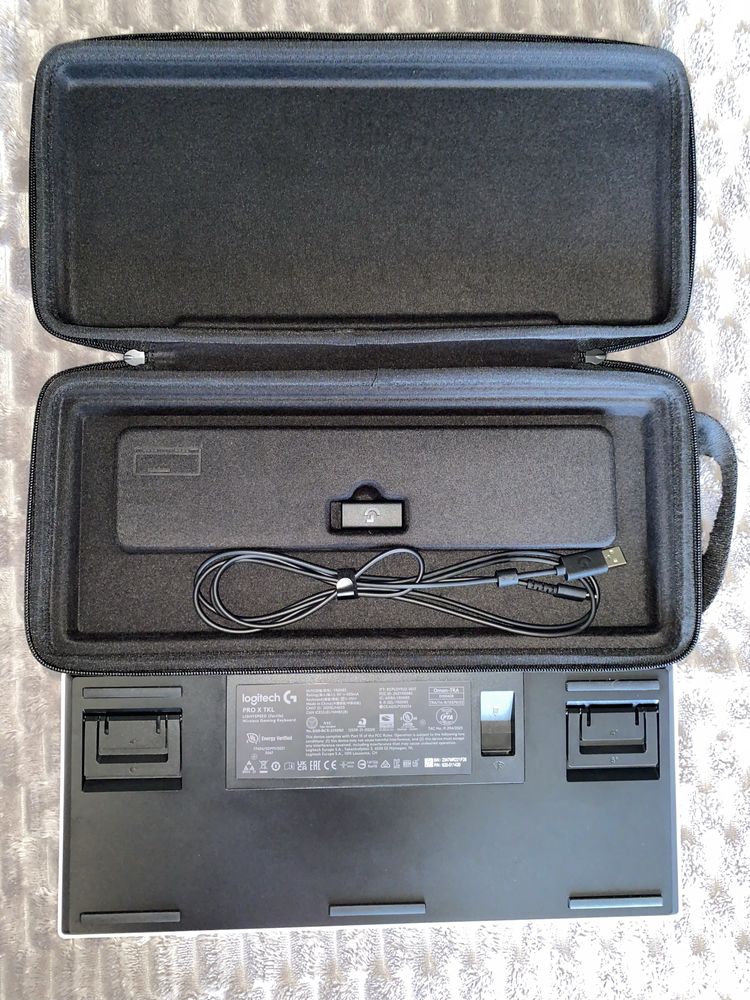 Клавіатура бездротова ігрова Logitech G Pro X TKL LightSpeed White