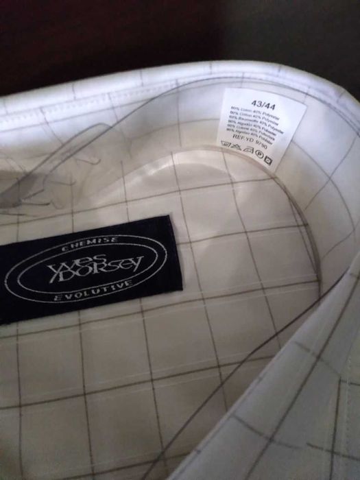 Новая мужская рубашка размер 43-44