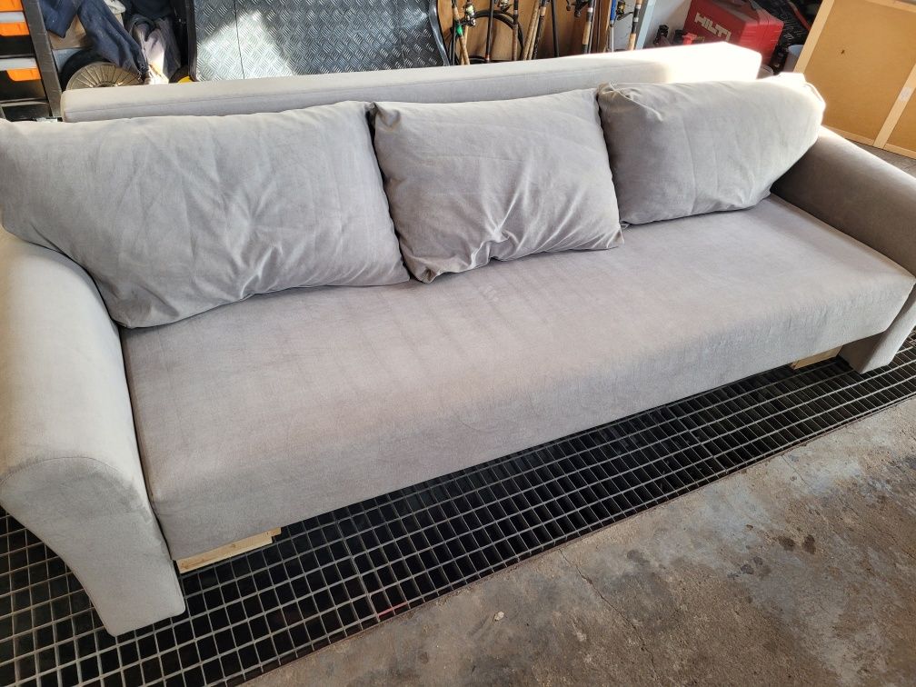 Sofa Seal 3 osobowa, rozkładana, Agata meble, jak nowa! możliwy transp