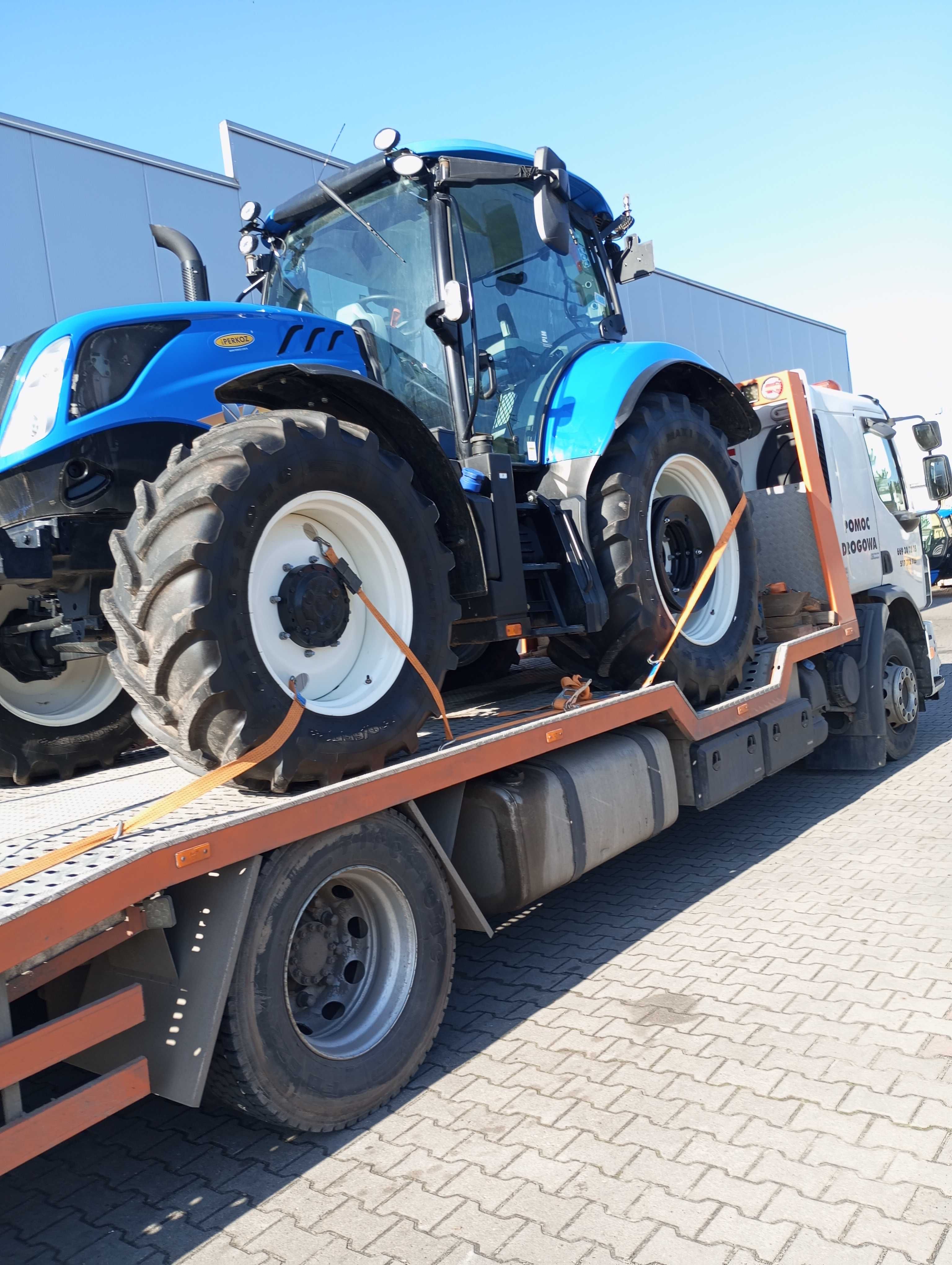 Auto holowanie maszyn rolniczych i samochodów