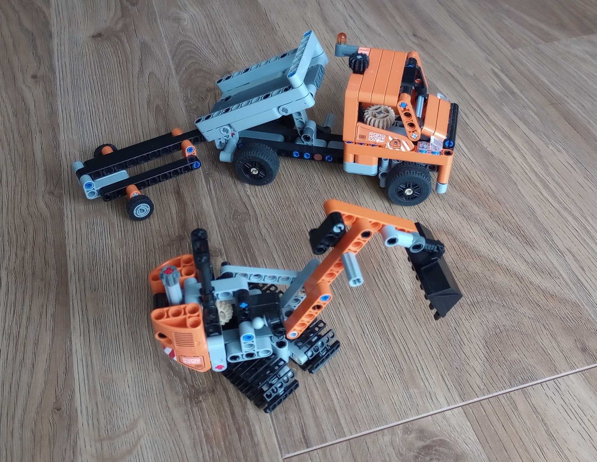 LEGO 42060 Technic - Ekipa robót drogowych, koparka