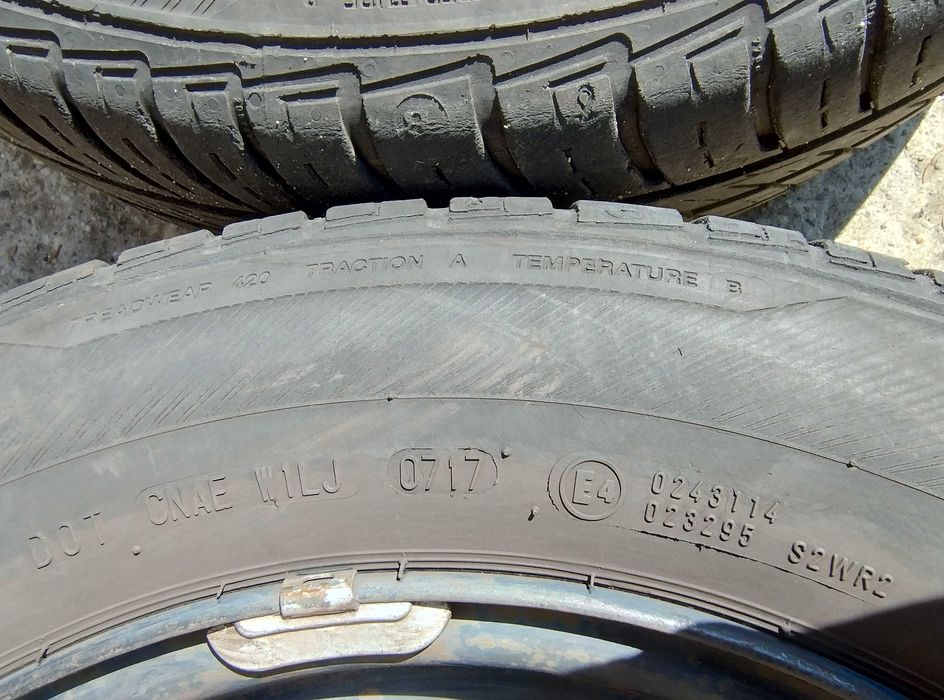 Opony letnie 195/65 R15 Barum na felgach stalowych