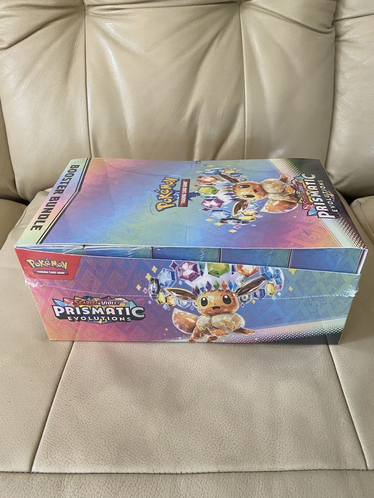 Pokemon Prismatic Evolution Booster Bundle Case