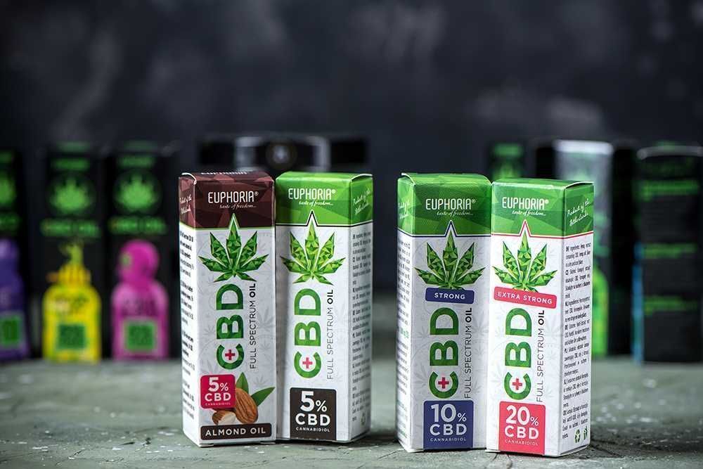 Euphoria CBD 20% 10 ml Olejek konopny Extra Strong Full Spectrum