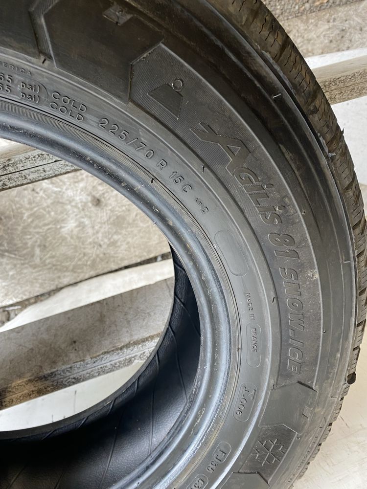Opona pojedyncza 225/70/15c Michelin Agilis 81 Snow-Ice