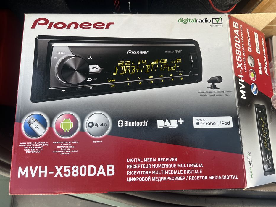 Radio Samochodowe Pioneer MVH-X580DAB
