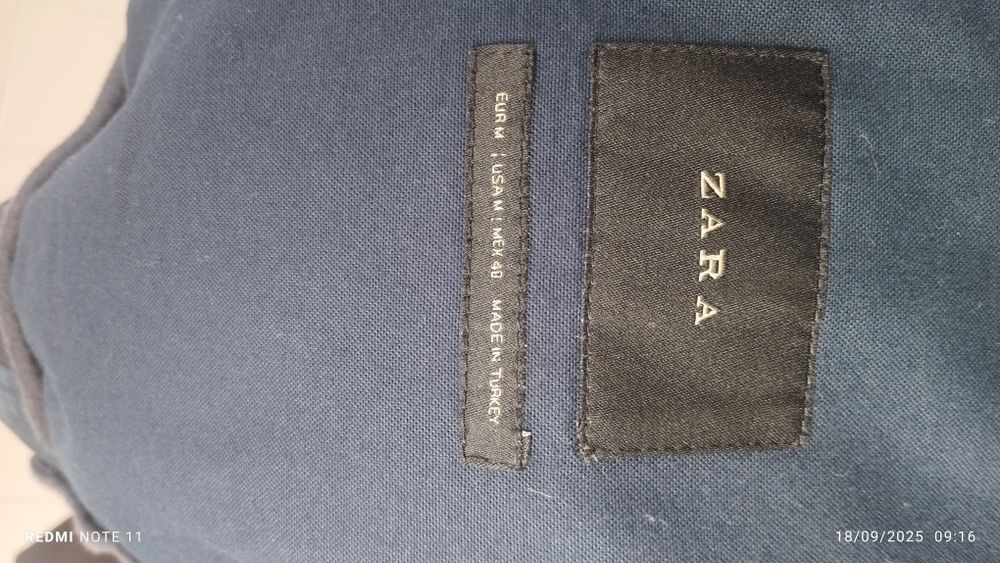 Casaco da Zara de homem de verao