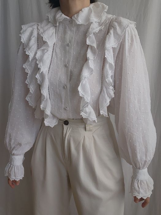 Блузка винтажная S/M