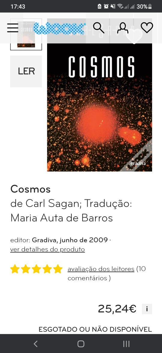 Cosmos Carl Sagan coleção única