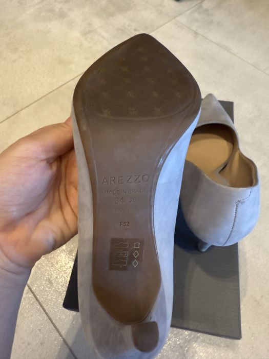 Туфлі-човники Arezzo, блакитно-лілового кольору