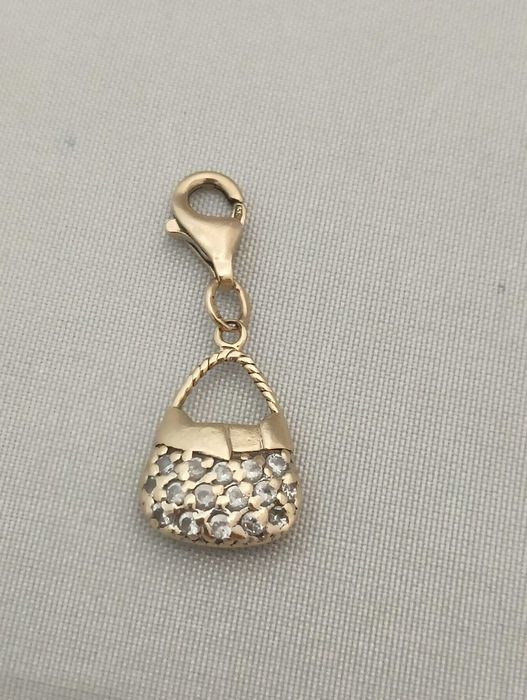 Złoty wisiorek charms 1,90 g