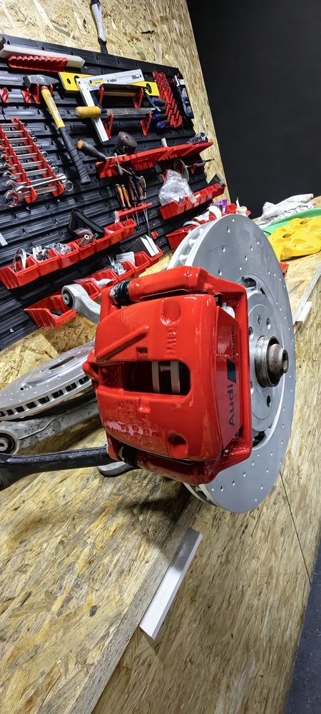 Zestaw Big Brake tył 370x30mm Audi A4 B8 A6 C7 A7 A5 Q5 A8 D4 NOWE