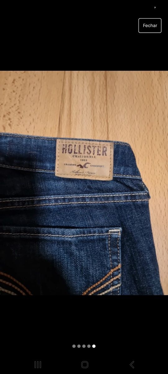 Calças Hollister