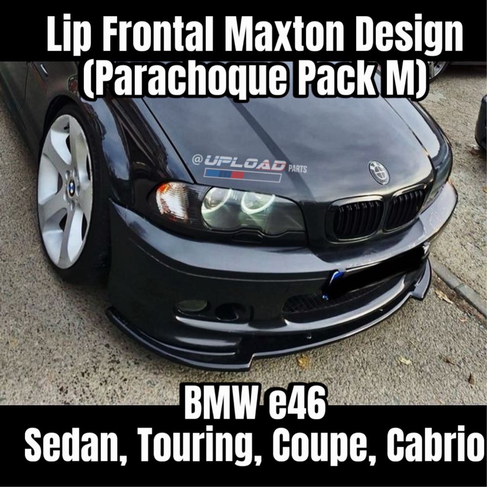 BMW E46 Lip Frontal look Maxton Design Pack M