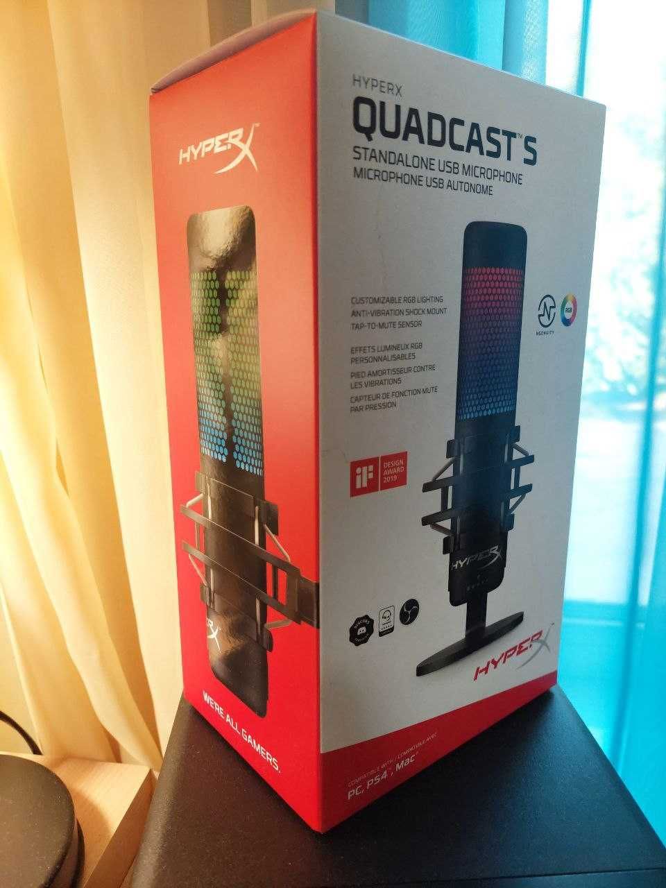 Продаю мікрофон Hyperx Quadcast S