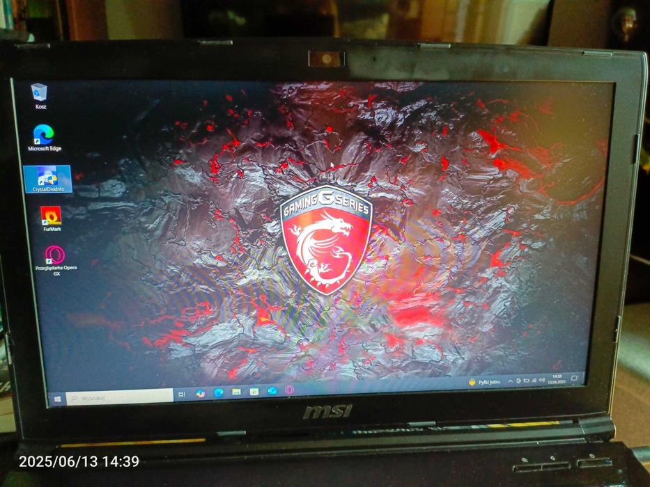 Laptop MSI i7 8x2.5GHz 16GB GTX960 SSD+HDD - zasilacz