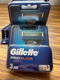 Змінні насадки для gillette fusion 5 Оригінал Gilette PRO GLIDE 3шт
