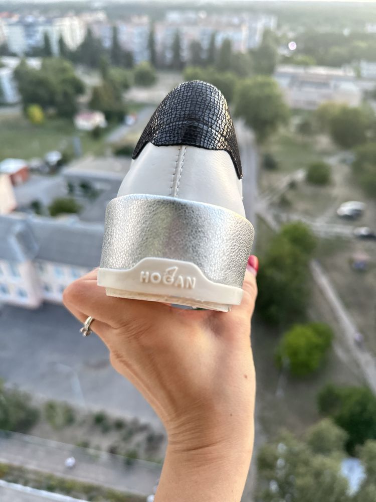 Hogan оригінал Італія кеди кросовки кеды кожа шкіра р.36
