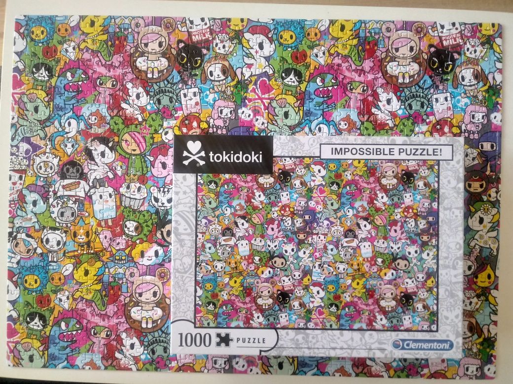 Puzzle clementoni tokidoki 1000