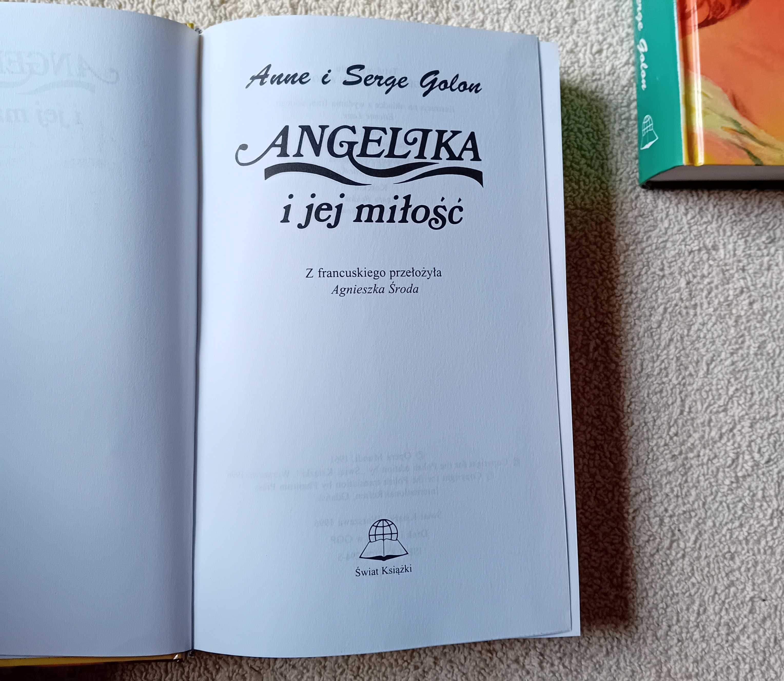 A.i S.Golon. Markiza Angelika, Angelika i jej miłość,Angelika i demony