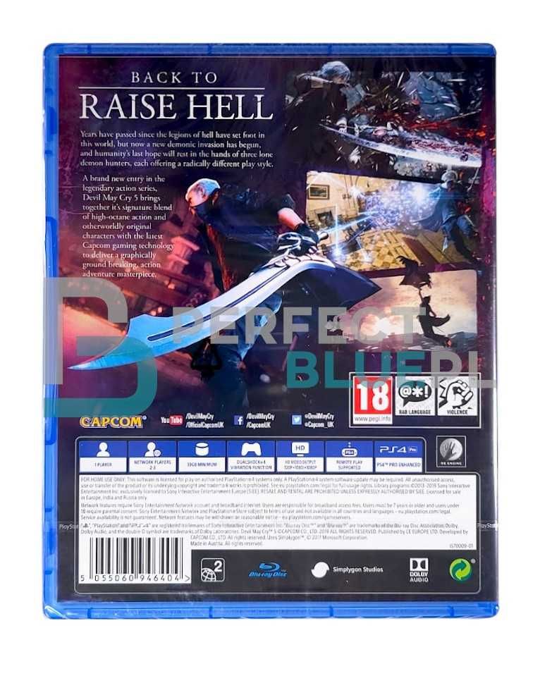 Devil May Cry 5 / Gra PS4 / Napisy PL / Skup-Sprzedaż / Metro Służew
