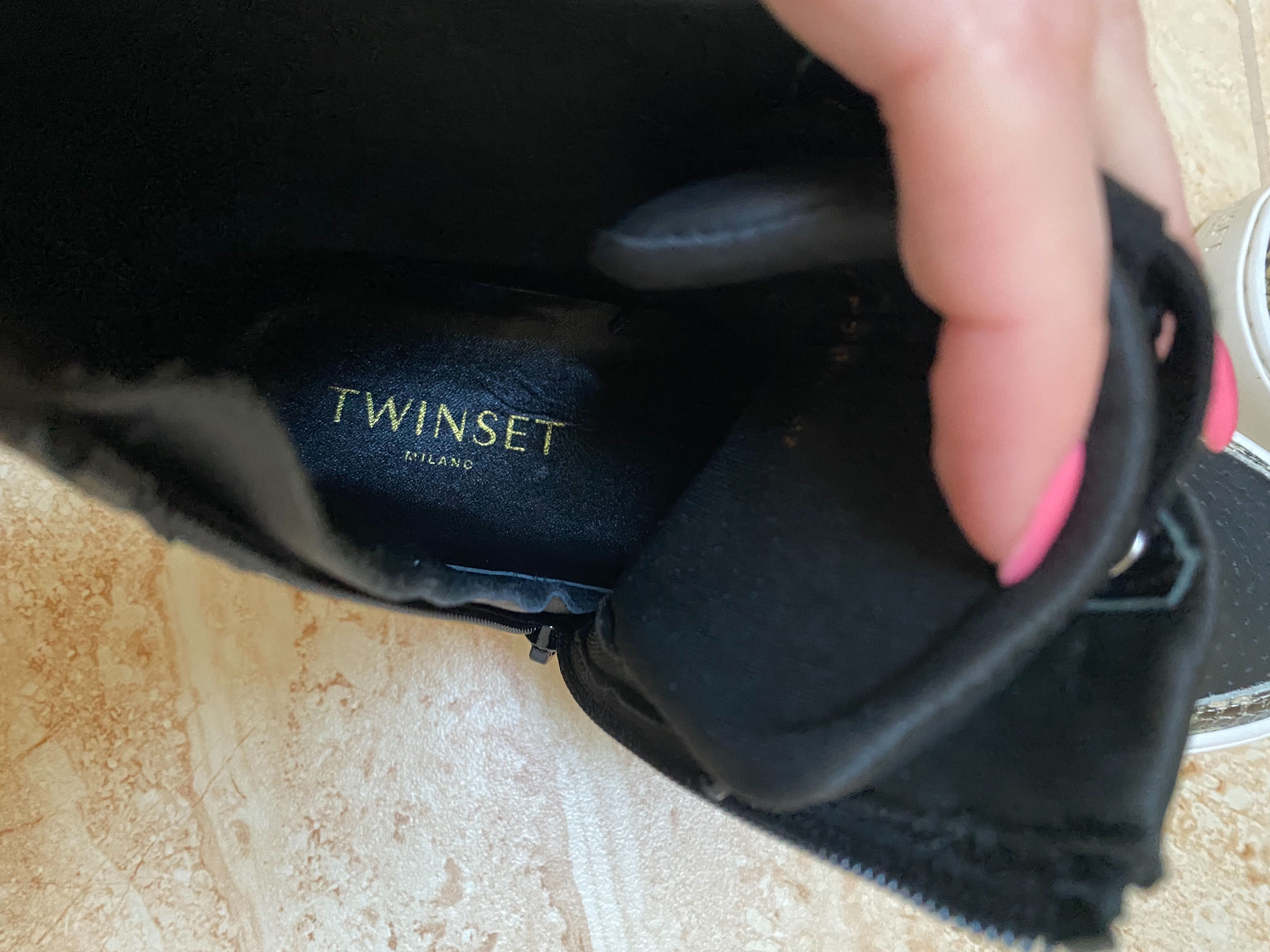 Высокие кеды хайтопы Twinset
