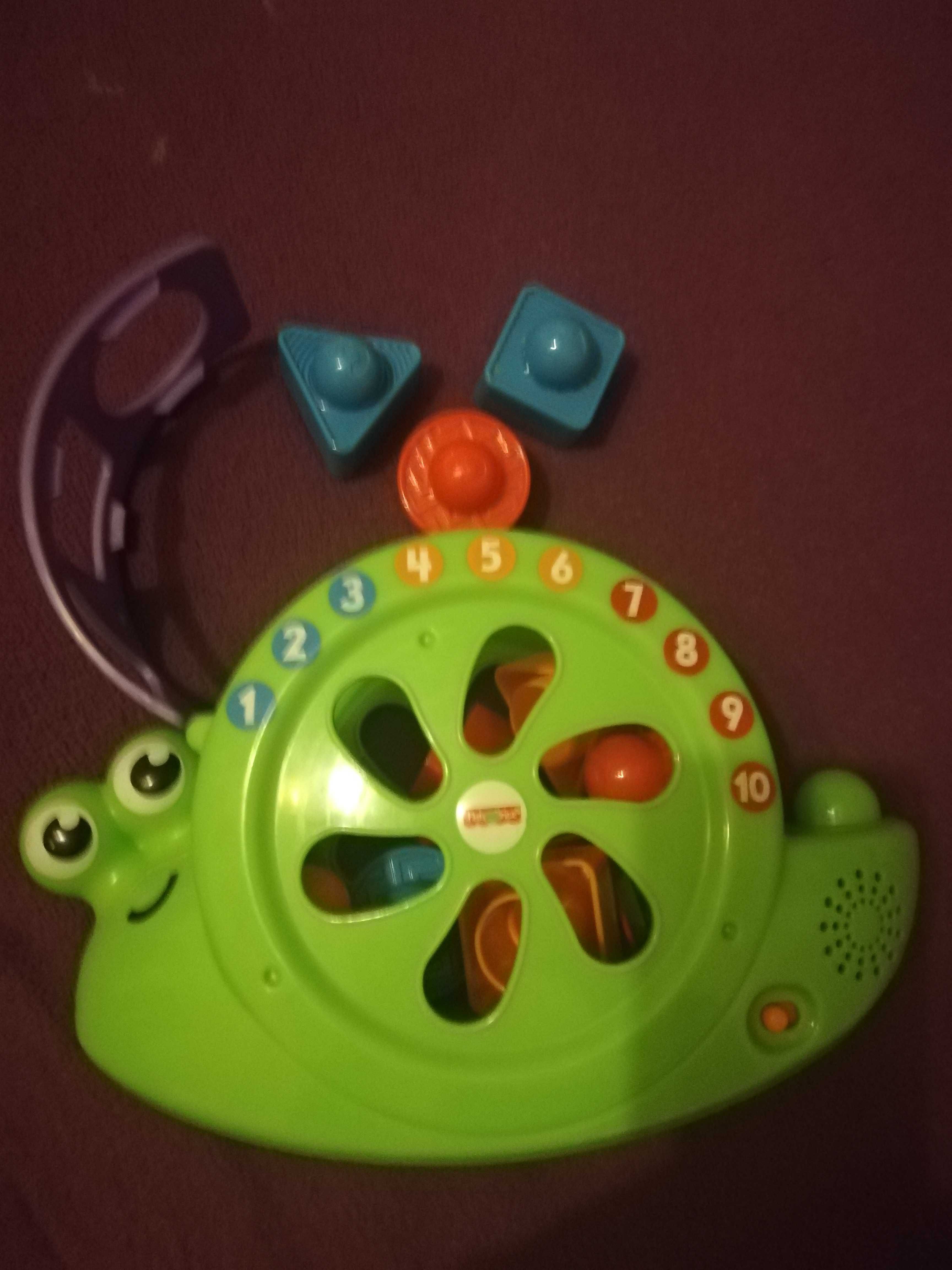 Sorter Ślimak muzyczny Fisher Price