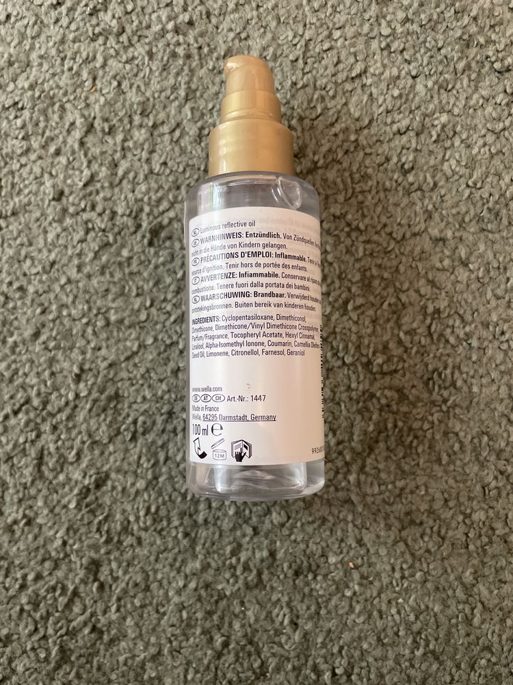 Wella Oil Reflections Light 100ml olejek do włosów 0407