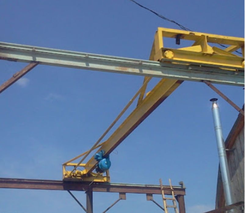 Продам кран балки опорные подвесные 1т 2т 3.2т 5т 10т запчасти на кран