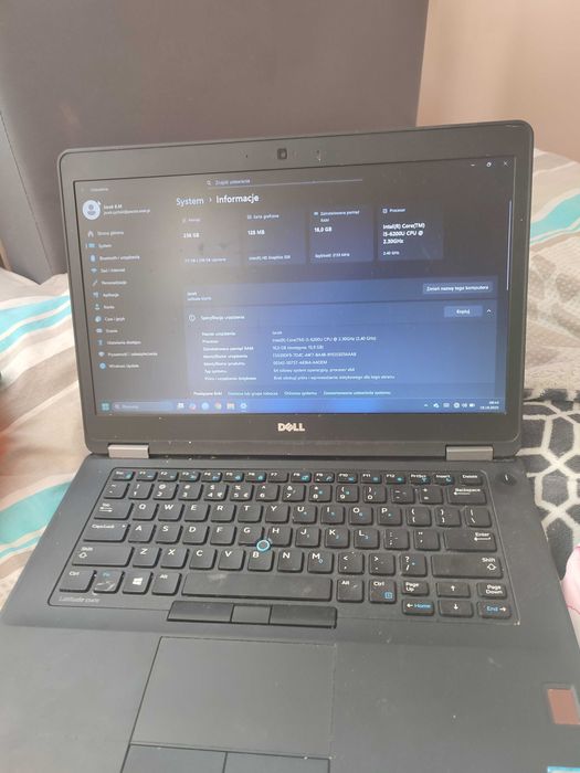laptop dell i5 6200u