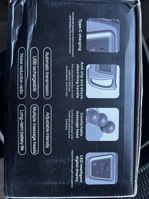 Masażer z funkcją grzania