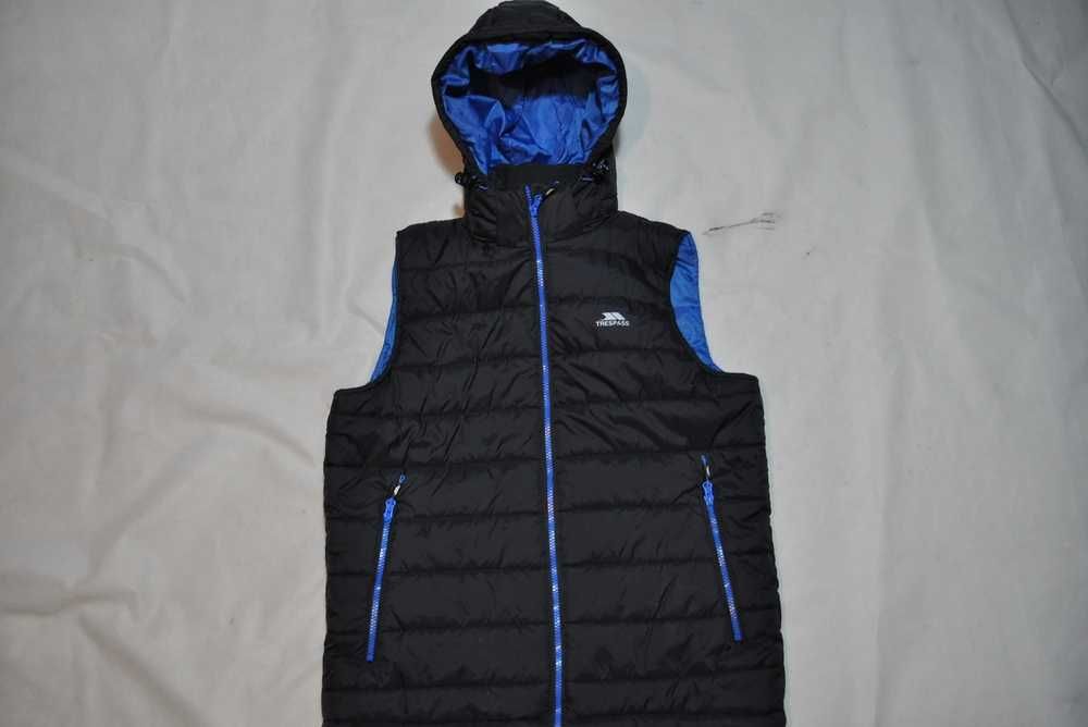 TRESPASS S męska kamizelka zimowa kaptur ocieplana trekkingowa sz1v