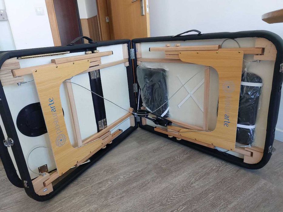 Maca de Massagem Portátil e Reclinável - Como Nova!