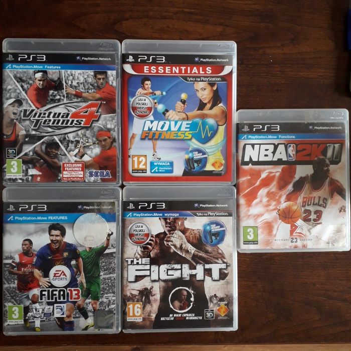 Playstation 3 , PS3 , kamerka i 1 gra ruchu, i inne gry na move